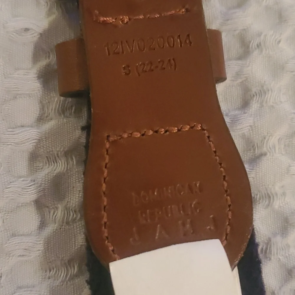 Leather and Web Kid's Belt